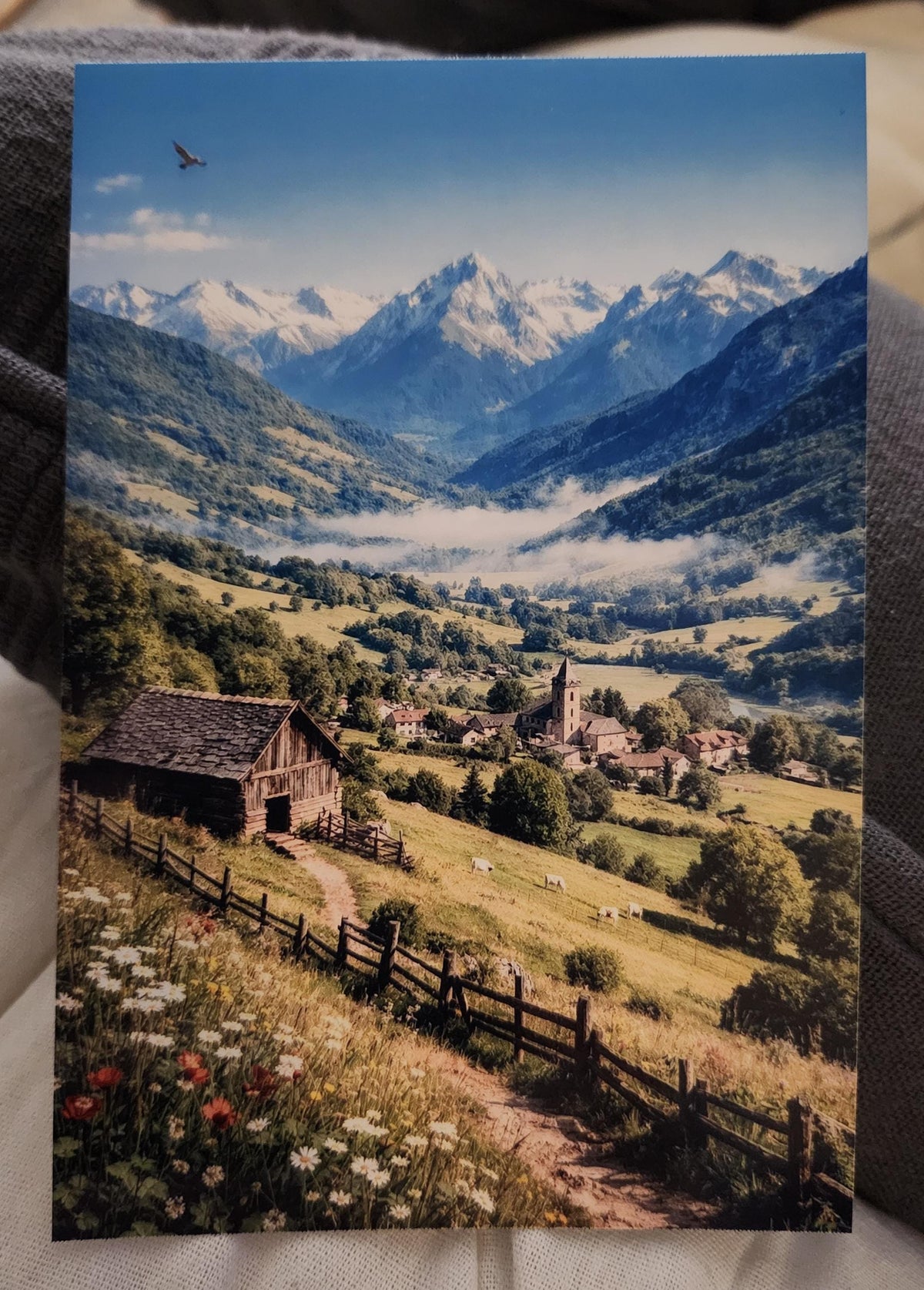 Photo Décorative HD 10x14,8 cm Avec ou Sans Cadre – Tirage Art Encadré ou À Encadrer – Décoration à Poser ou à Accrocher au mur, Idée Cadeau