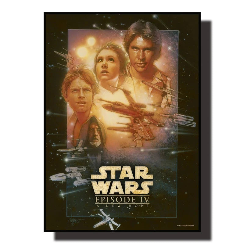 Peinture Décorative sur Toile STAR WARS, Art Mural de Film, Affiche Rétro, Cadeau de Décoration de Maison, Impression Esthétique / Star Wars Canvas Decorative Painting Movie Art Mural Retro Poster Modern Home Wall Decoration Gift and Printing Aesthetic