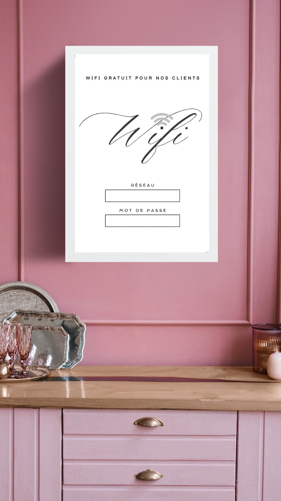 Wifi Password printable, wifi password download, wifi password business, wifi sign for guest room, password log printable,wifi sign template