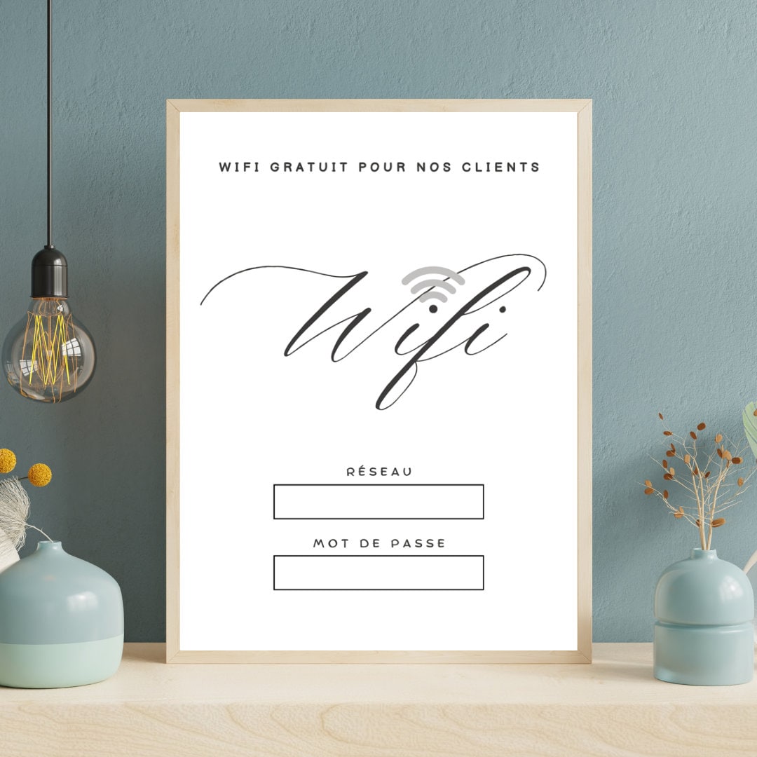 Wifi Password printable, wifi password download, wifi password business, wifi sign for guest room, password log printable,wifi sign template