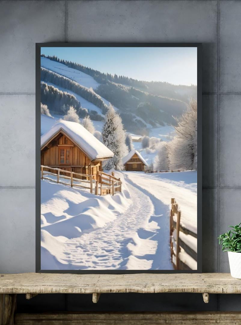 Affiche imprimée Édition Premium – Photo artistique haute définition, décoration murale moderne élégante, idée cadeau déco intérieur design