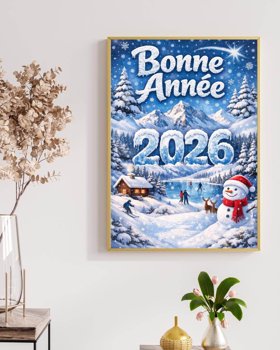 Affiche imprimée Édition Premium – Photo artistique haute définition, décoration murale moderne élégante, idée cadeau déco intérieur design