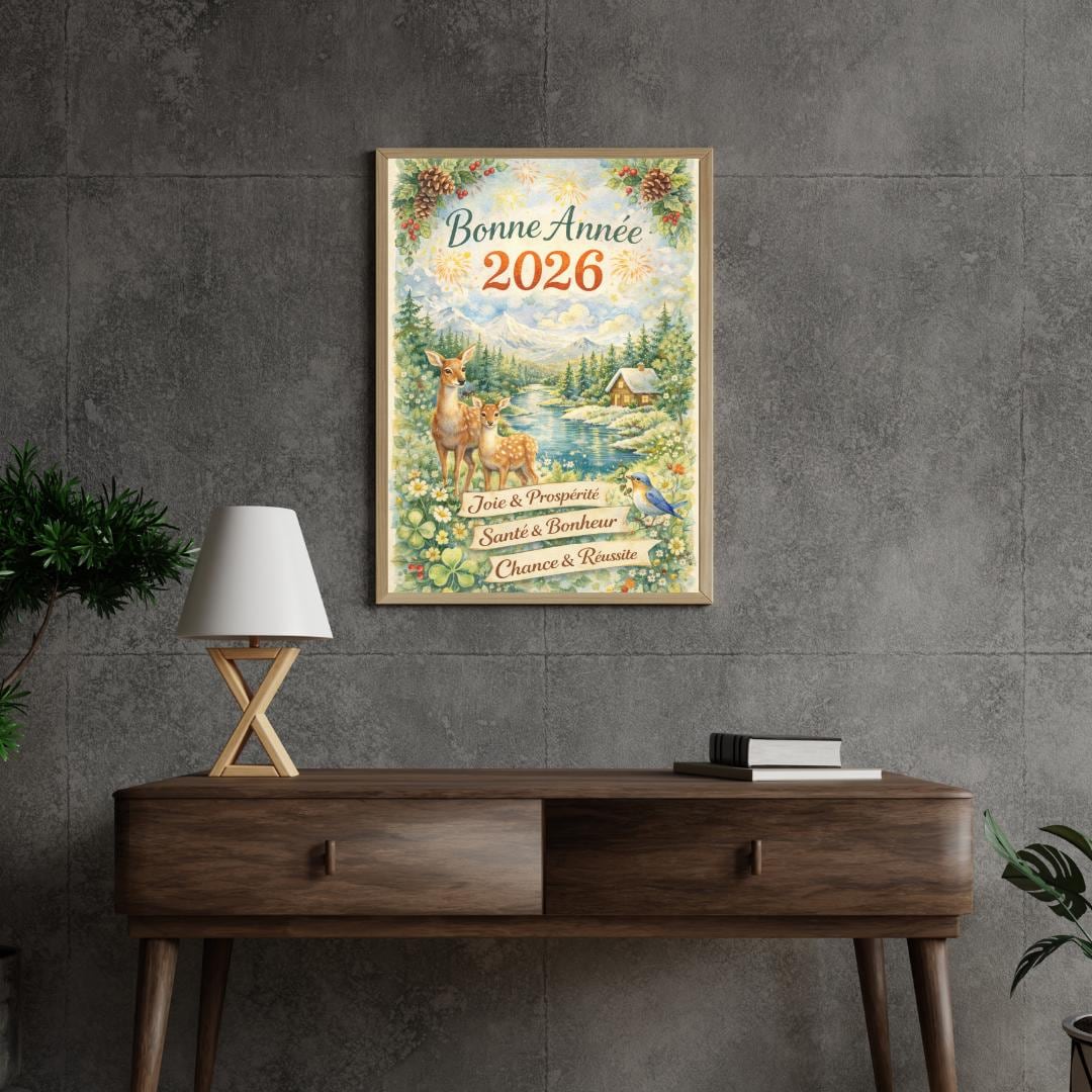 Affiche imprimée Édition Premium – Photo artistique haute définition, décoration murale moderne élégante, idée cadeau déco intérieur design