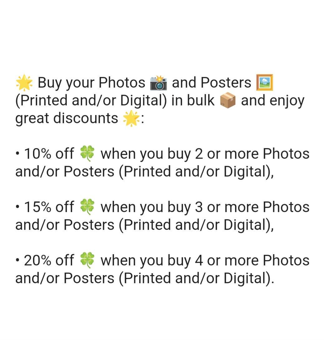 Photo Décorative HD 10x14,8 cm Sans Cadre – Tirage Art Prêt à Encadrer – Décoration à Poser Bureau, Étagère, Meuble – Idée Cadeau Intérieur