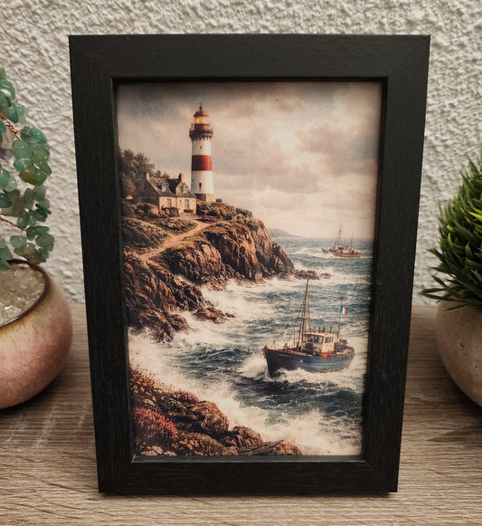 Photo Décorative HD 10x14,8 cm Avec ou Sans Cadre – Tirage Art Encadré ou À Encadrer – Décoration à Poser ou à Accrocher au mur, Idée Cadeau