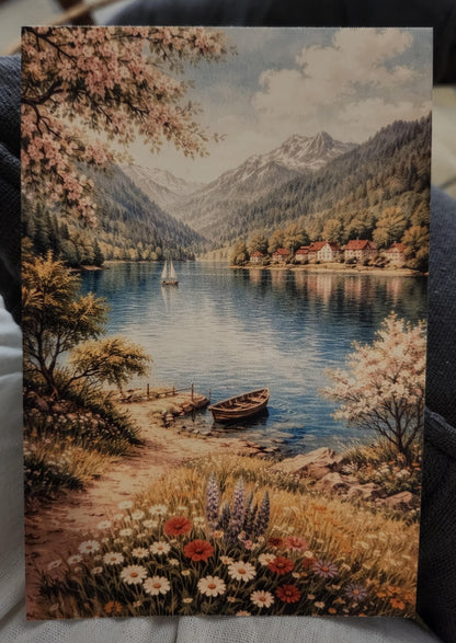 Photo Décorative HD 10x14,8 cm Avec ou Sans Cadre – Tirage Art Encadré ou À Encadrer – Décoration à Poser ou à Accrocher au mur, Idée Cadeau