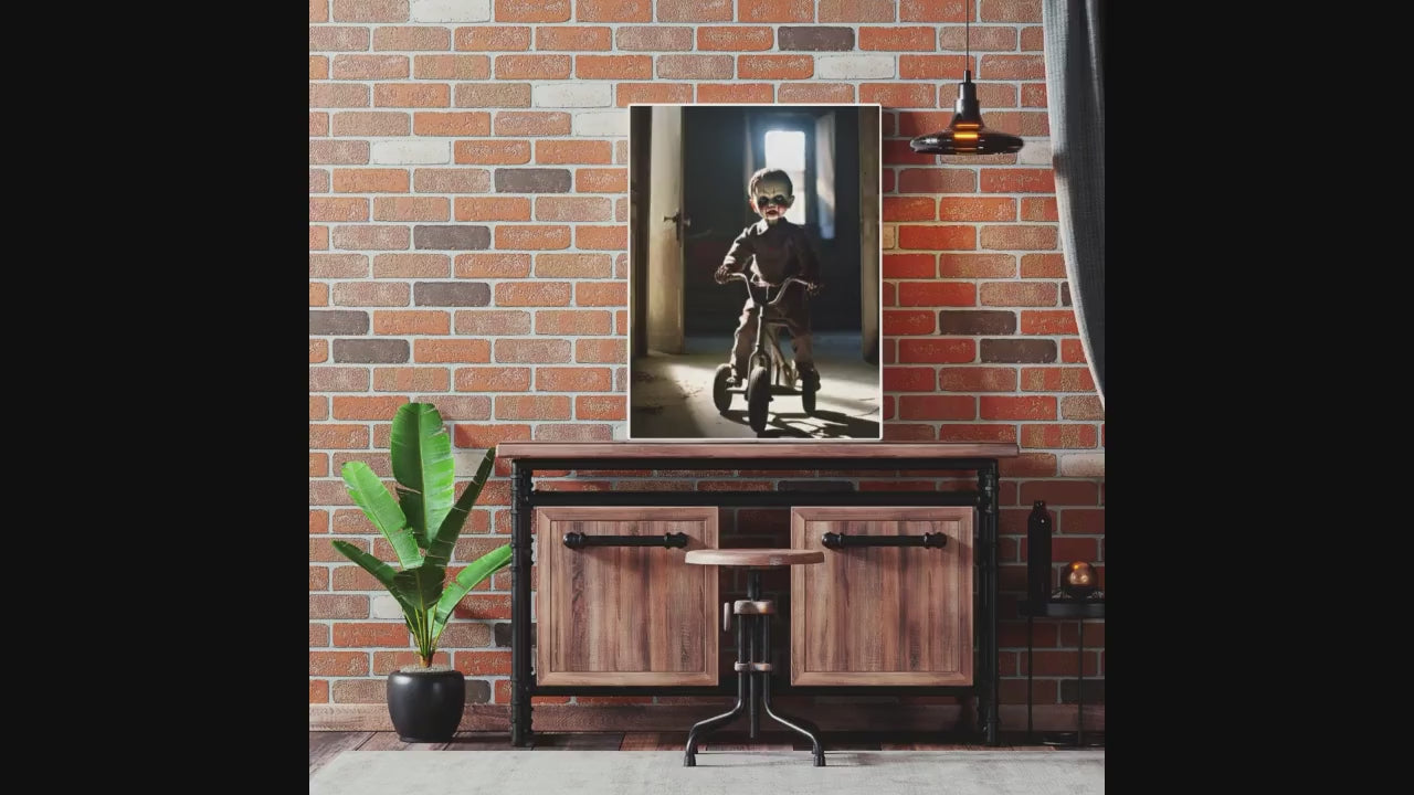 Affiche Imprimée A3 Qualité Premium - Horreur, Art Mural Halloween, Illustration Gothique, Poster Automne, Décoration Murale